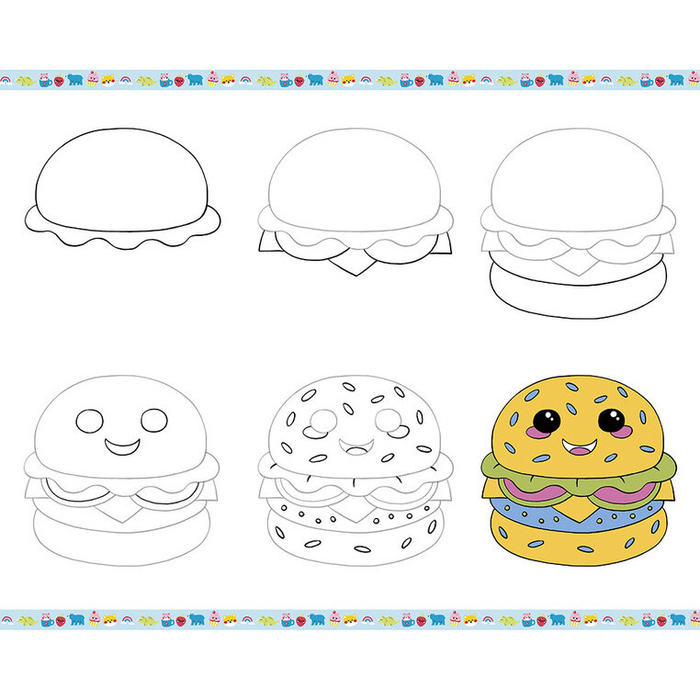 Zestaw kreatywny Rysowanie krok po kroku z brokatowymi markerami 20 rysunków i kolorowanek Janod J09157