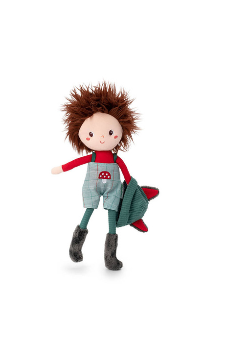 Lalka przytulanka Louis 32cm ozdobne pudełko w kratkę 83487 LILLIPUTIENS