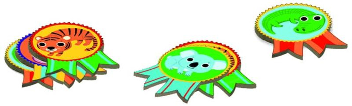 Gra dla dzieci wyzwanie Litlle Action DJ08557-Djeco, gra zręcznościowa