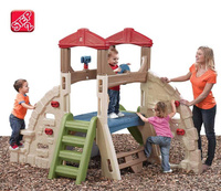 Skałka Wspinaczka ze zjeżdżalnią i lornetką Step2 84100 Małpi Gaj do kreatywnej zabawy dla dzieci