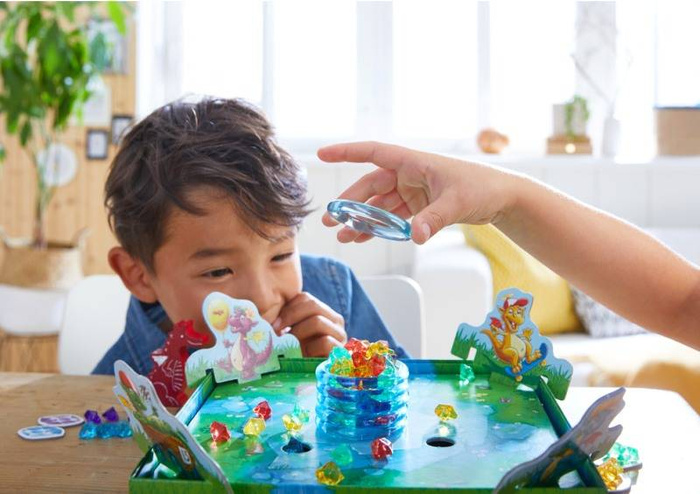 Gra zręcznościowa Oddech Smoka HB303586-Haba, gratka dla trzylatka