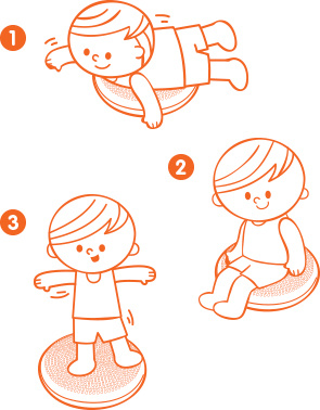 Poduszka balansująca sensomotoryczna Training2s K's Kids KAKT21019