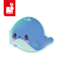 Miękka książeczka do kąpieli w wannie brodziku Wieloryb J04720 Janod