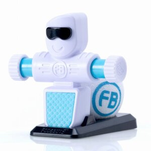 Piłkarzyki Foosbots Biały zestaw dla jednego gracza Fat Brain Toys FA479-1b