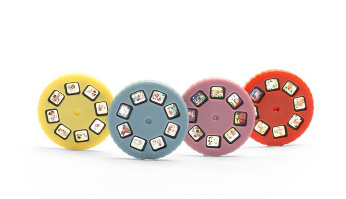 Lampka projektor 3w1 Les Minouchkas Moulin Roty 681361