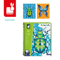 Zestaw kreatywny Malowanie po numerach 2 obrazy Owady Misterix J07980 Janod 