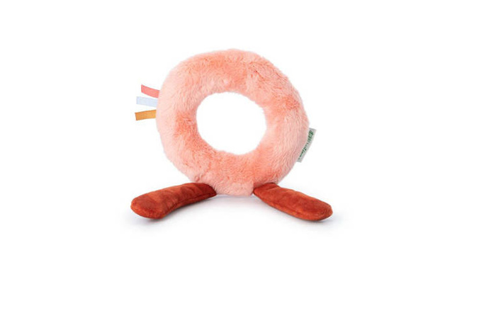 Aktywizujący łańcuch sensoryczny z gryzakiem i grzechotką Sarenka Stella 83429 Lilliputiens