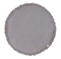 Lniana mata z falbanką shark PN13222-Cotton Sweets, pokój dziecka