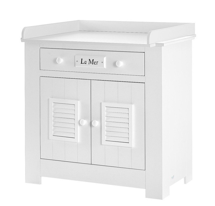 Biała kolekcja Pinio Marsylia MDF, zestaw mebli do pokoju dziecięcego I