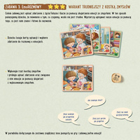 Feluś i Gucio grają w emocje Nasza Księgarnia zestaw gier edukacyjnych