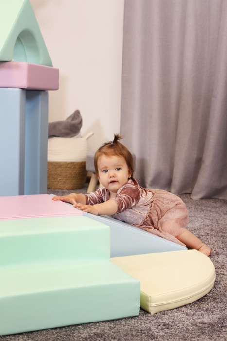 Klocki piankowe IGLU Multifunctional Creativity pastelowy SET_21_05 domowy plac zabaw