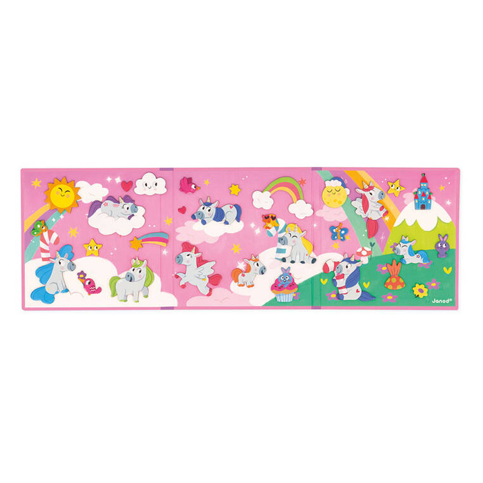 Magnetyczna układanka Jednorożce Magneti'stories J05452 Janod