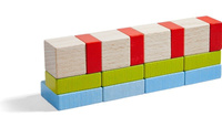 Drewniana układanka i klocki dla dzieci Cztery na cztery 3D HB305455-Haba, gry zręcznościowe