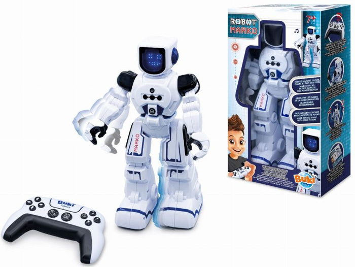 Interaktywny robot zdalnie sterowany z emocjami 20 funkcji Marko Buki 7601