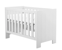 Białe Łóżeczko 120x60 Pinio Calmo