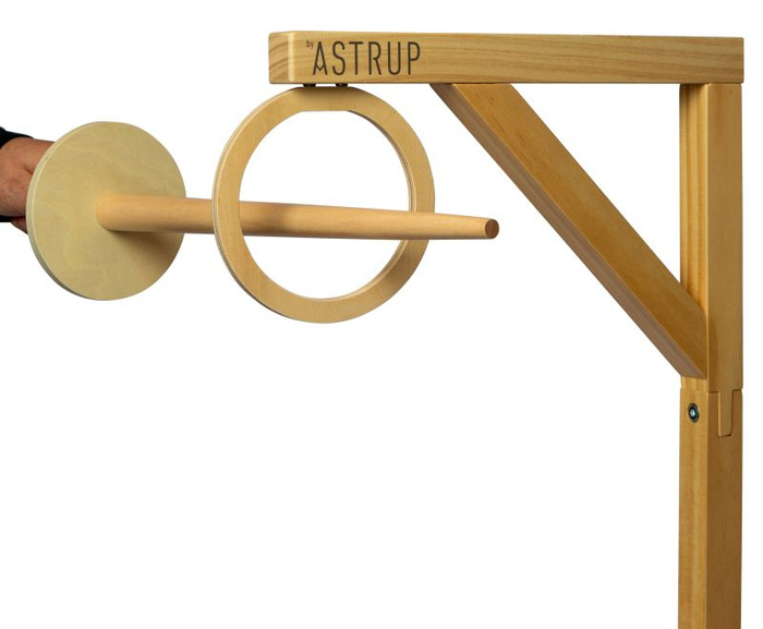 Ring rycerski z lancą i 3 pierścieniami akcesoria do Hobby Horse Astrup 84242