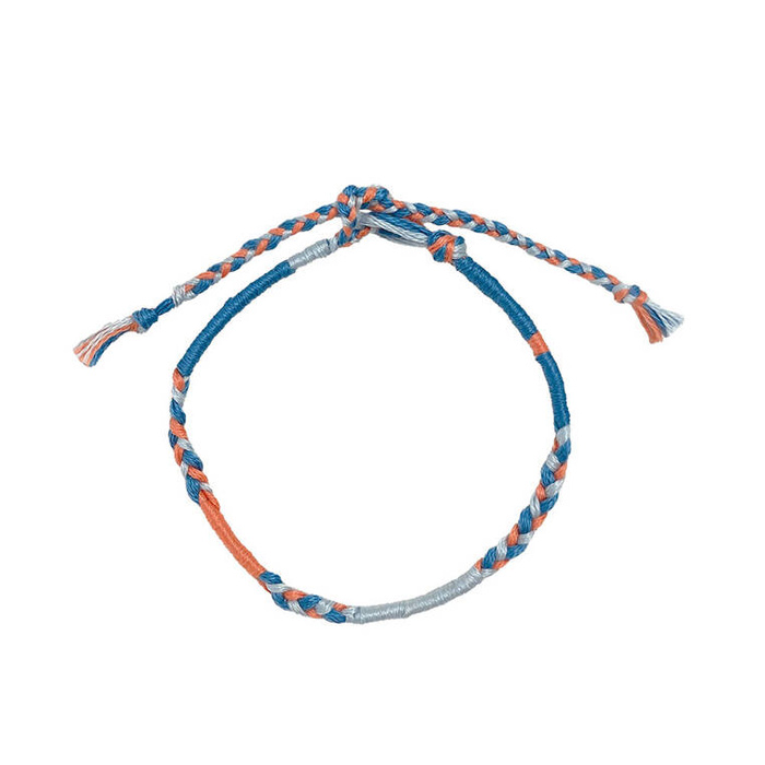 Zestaw kreatywny do tworzenia biżuterii Tęczowe bransoletki 30 szt. J09134 Janod