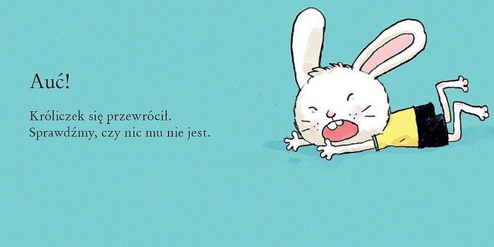 Nie płacz, króliczku. Wydawnictwo Dwie Siostry, książki dla dzieci