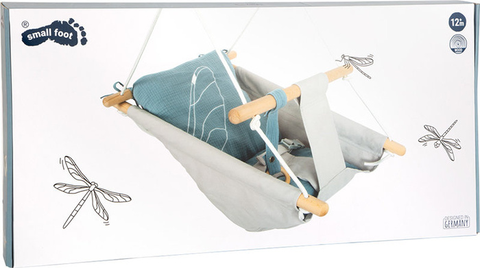 Huśtawka dla dziecka z miękkim siedziskiem i poduszkami Seaside 12327 Small Foot