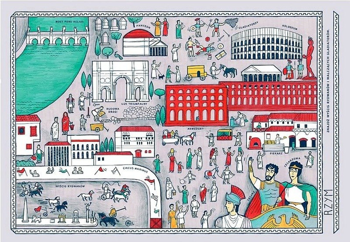 Edukacyjna książka dla dzieci - Historia Starożytnych Cywilizacji Zuzu Toys