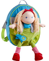 Plecak z nosidełkiem dla lalki Summer Medow HB305975-Haba, prezent dla przedszkolaka