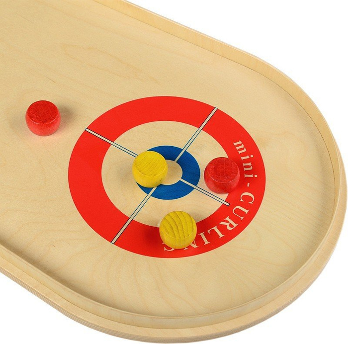 Curling stołowy, 120002-Pilch, gry drewniane