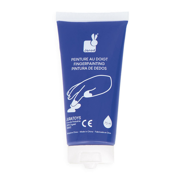 Farbki do malowania rękami 5 kolorów Janod J07403