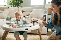 Stacjonarne Centrum aktywności 5w1 Tiny Love TL1808806830 sensoryczny Stoliczek dla niemowląt Décor czarno-biały