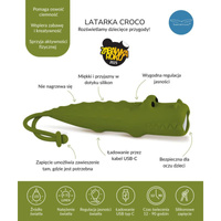 Latarka dla dzieci Krokodyl Croco Rabbit & Friends 52-0080