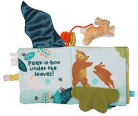 Książeczka interaktywna Akuku Bunny 161130-Manhattan Toy, zabawki dla niemowląt