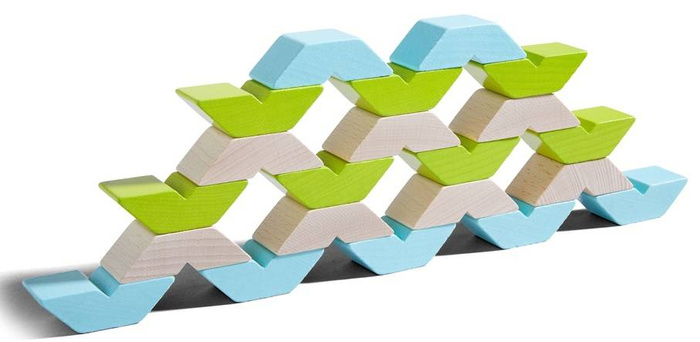 Klocki drewniane układanka Varius 3D HB305458-Haba, zabawki edukacyjne