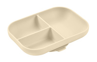 Silikonowy trójdzielny talerz z przyssawką Clay Beaba 913614