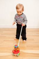 Pchacz dla dzieci, Karuzela koników, 23910-Bajo, zabawki drewniane