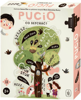Pucio. Co słychać? Nasza Księgarnia, puzzle dla dzieci