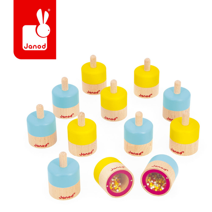 Gra memory dźwiękowe sensoryczne Janod J05309 Memory dla dzieci