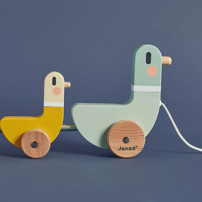 Drewniane Kaczki do ciągnięcia Sweet Cocoon J04051 Janod