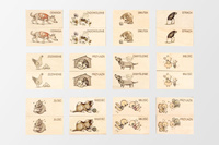 Gra, memory, "Nasze emocje", 110037-Pilch, zabawki drewniane