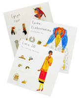 Moda Teczka inspiracji Zuzu Toys, książeczki edukacyjne