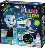 Eksperymenty dla dzieci Zestaw MEGA FLUO&GLOW 2162 Buki