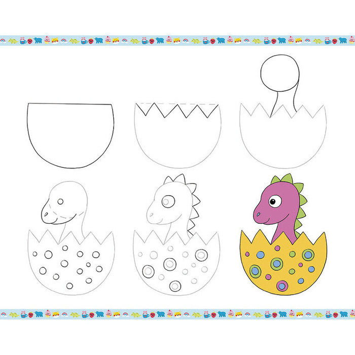 Zestaw kreatywny Rysowanie krok po kroku z brokatowymi markerami 20 rysunków i kolorowanek Janod J09157