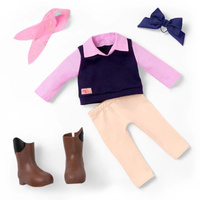 Lalka Presley 46cm dżokejka z apaszką Our Generation BD31734Z