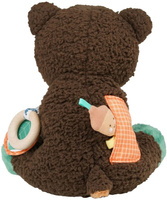 Zabawka dla najmłodszych wielofunkcyjny miś z gryzakiem Manhattan Toy 162870 przytulanka