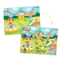 Zestaw artystyczny z kalkomanią Impreza Djeco DJ09355