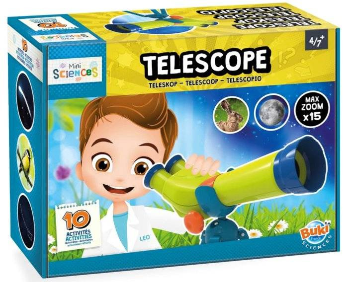 Nauka i zabawa dla dzieci Mini sciences Teleskop 9004 Buki
