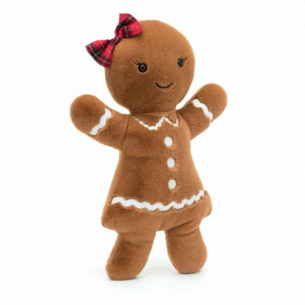 Wesoła Piernikowa Dziewczynka 33 cm Jellycat maskotki JGB2R