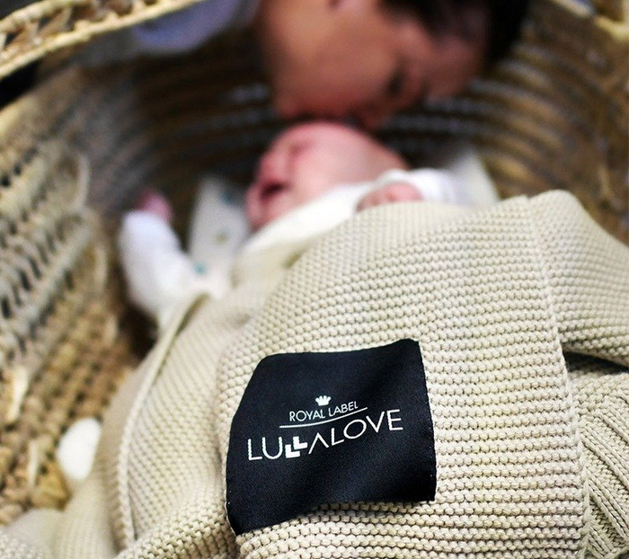 Bambusowy koc Milk coffee beż LL0355-Lullalove, kocyki dla dzieci