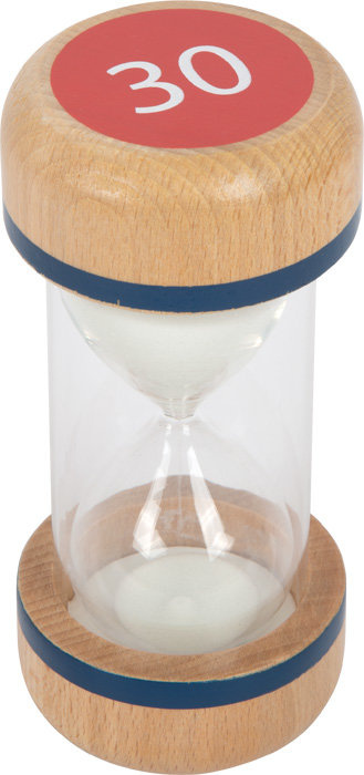 Cztery klepsydry dla dzieci minuta trzy dziesięć trzydzieści Small Foot 12386