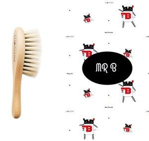 Szczotka z koziego włosia MRB LL1253-Lullalove, wyprawka dla niemowlaka