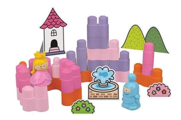 Zestaw Klocków Popboblocs rycerz i księżniczka K's Kids