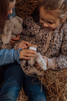 Pluszowe króliczki Mama i maleństwo zestaw 2 szt Astrup 84626